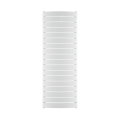 Радиатор биметаллический RIFAR CONVEX VENTIL 500х22 секции, мощность 2176 Вт, подключение резьбовое - 1″, нижнее, цвет - белый